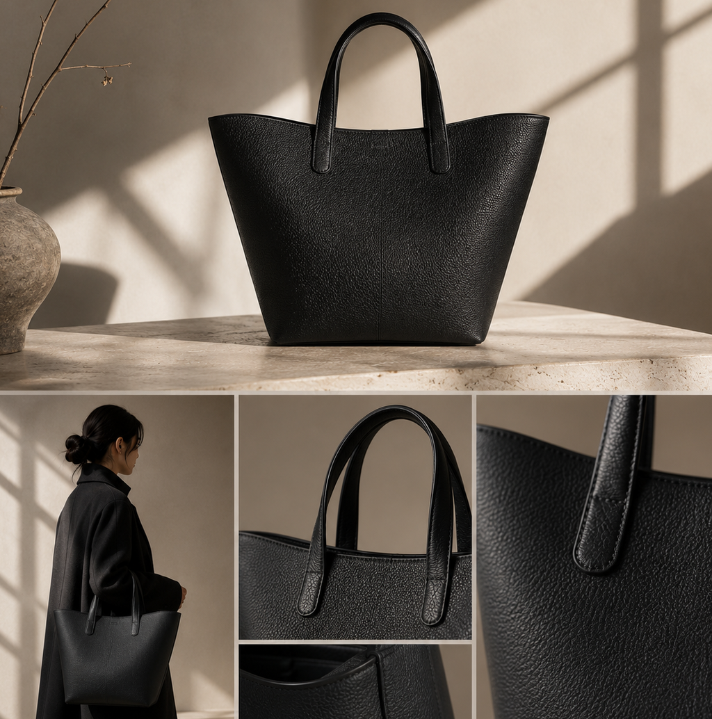 Maison Lemoi Bicco Tote Bucket Bag Nior
