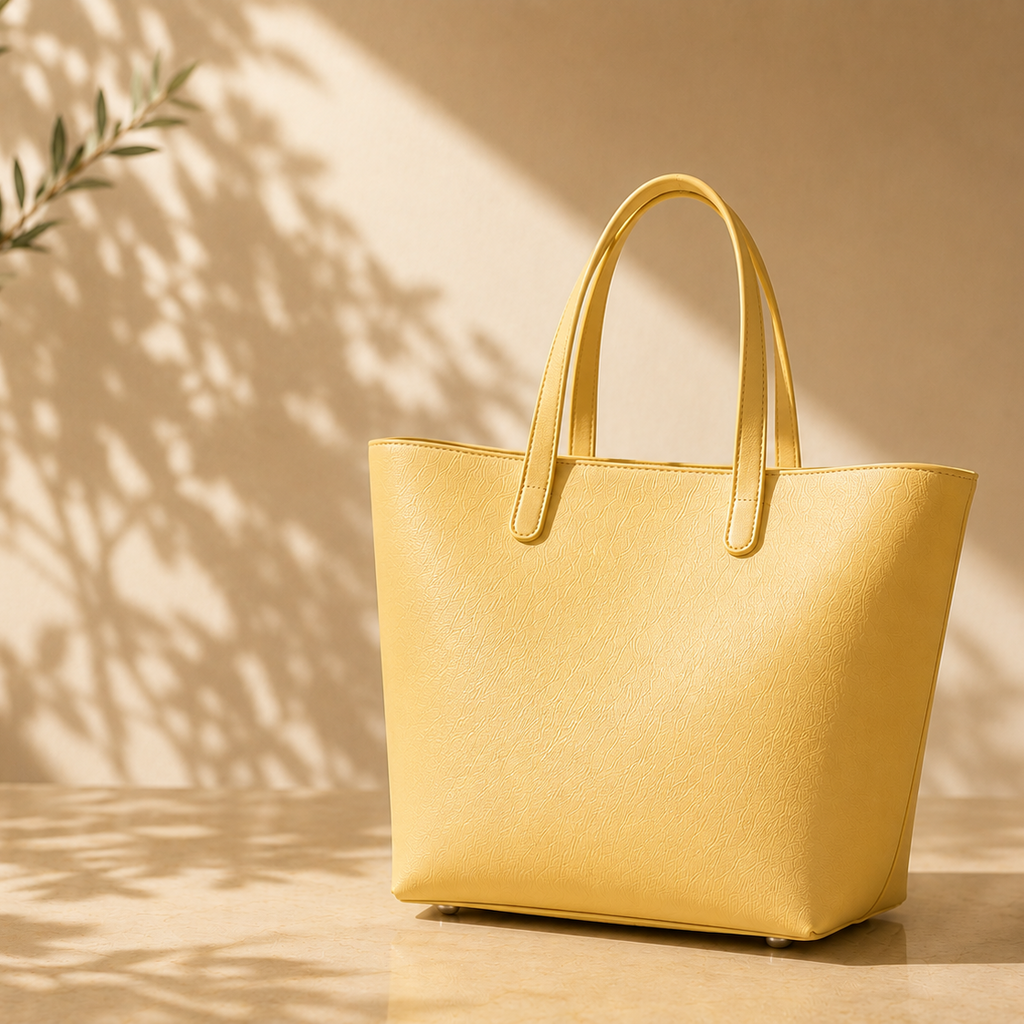 Maison Lemoi Bicco Tote Bucket Bag Jaune