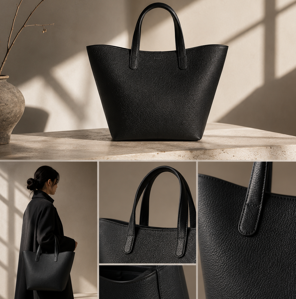 Maison Lemoi Bicco Tote Bucket Bag Blanc