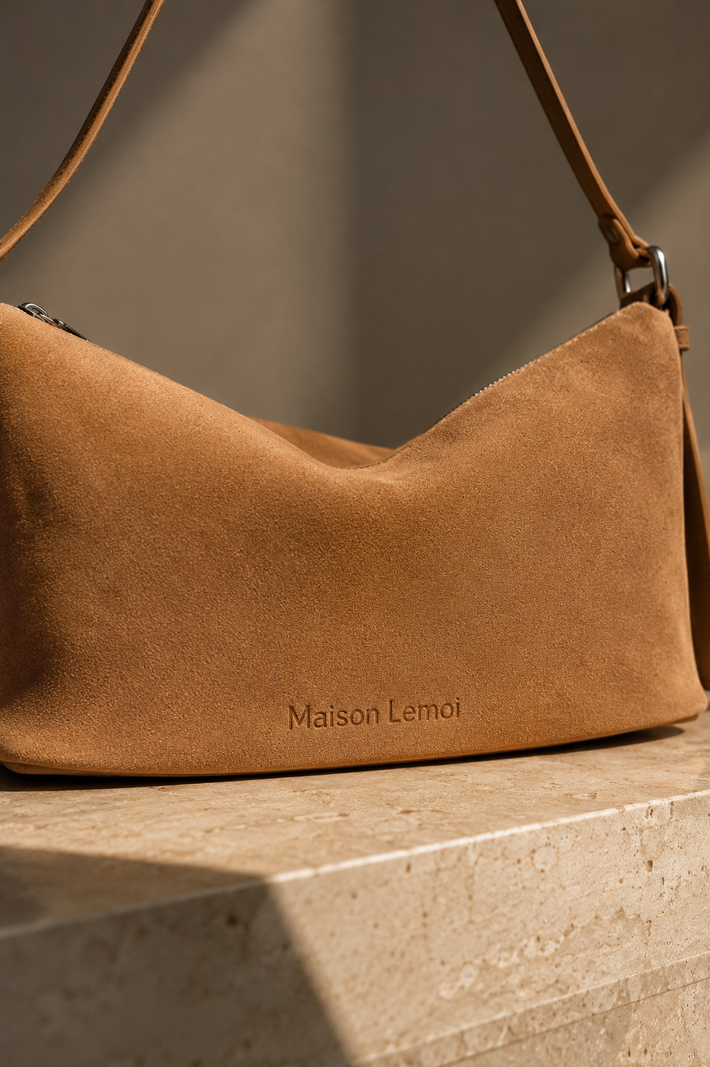 Maison Lemoi Daphne Hobo bag Grey