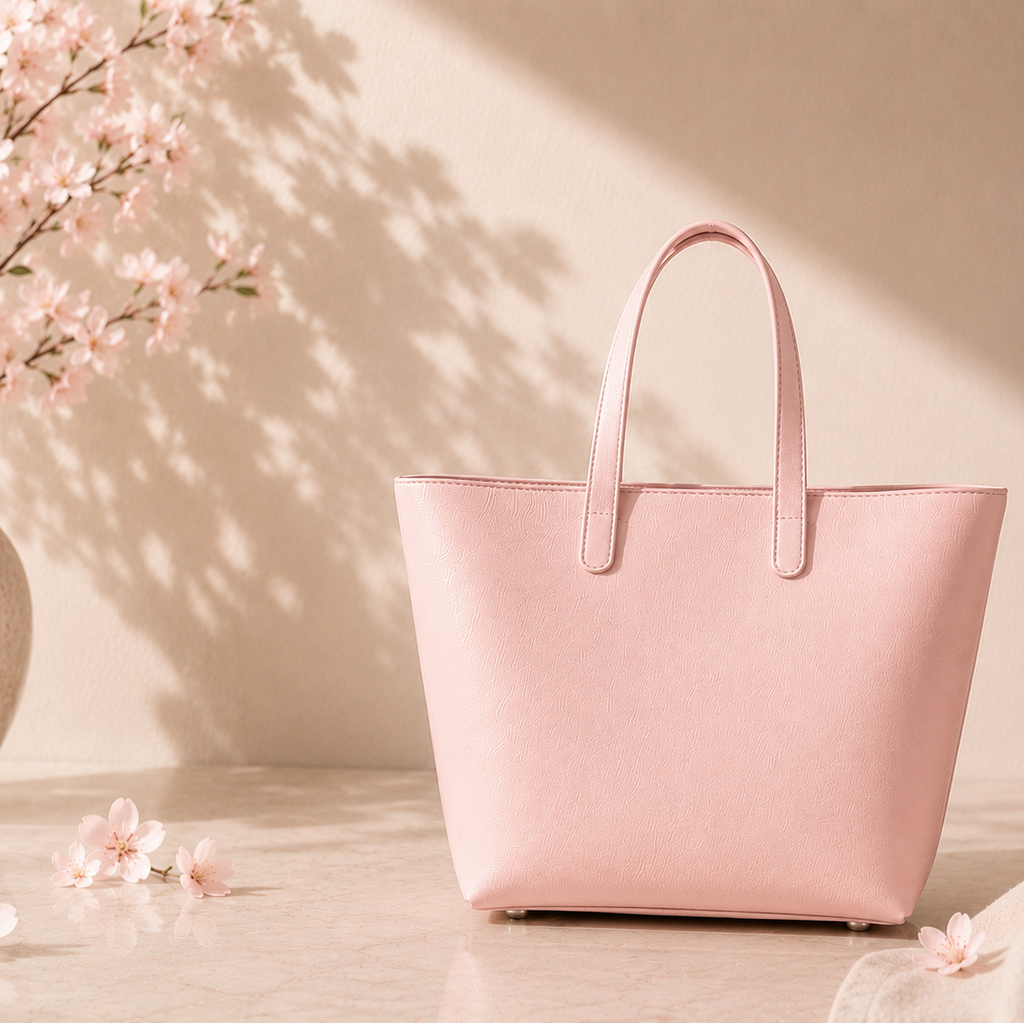 Maison Lemoi Bicco Tote Bucket Bag Sakura